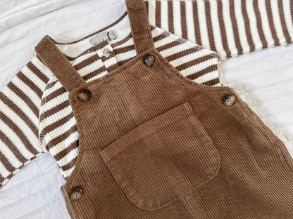 Cord dungarees