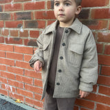 Toddler Unisex Quilted Shacket - two week delivery