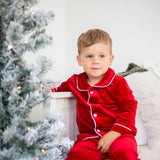 Baby and Children's Red Matching Christmas Pyjamas - Early Nov Delivery