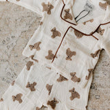 Teddy Muslin Pyjamas