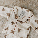 Teddy Muslin Pyjamas