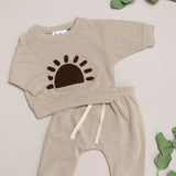 Sunshine Neutral Tracksuit Baby and Toddler