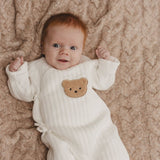 Winter teddy new baby outfit